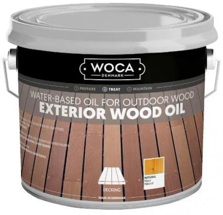 Alyva terasoms 2.5 L | Su pigmentu | Woca Exterior Oil