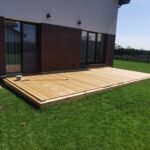 Terasos dizainas ir kokybė nuotraukoje.