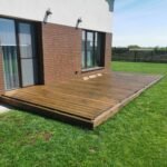 Terasos dizainas ir kokybė nuotraukoje.