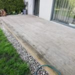 Terasos dizainas ir kokybė nuotraukoje.