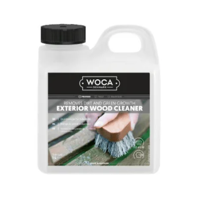 Ploviklis medinėms terasoms 1 L Woca Exterior wood cleaner Medienos ploviklis 1 L | Woca Exterior wood cleaner