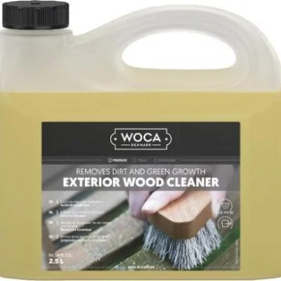 Ploviklis medinėms terasoms 2.5 L Woca Exterior wood cleaner Medienos ploviklis 2.5 L | Woca Exterior wood cleaner