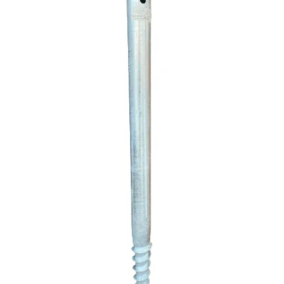 Sraigtinis pamatas M 68X1200X2,0mm M12 (Šešiakampės plokštelės formos)