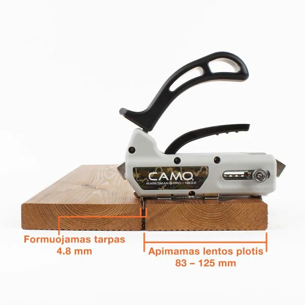 Įrankis CAMO PRO-NB 5 (83–125 mm)