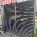 Lauko terasos žaliuzių pavydžiai