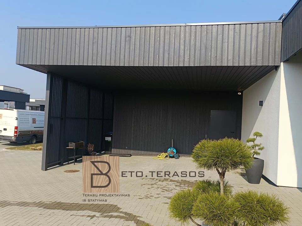 Automobilių pastogės pavyzdys