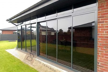 Terasu stiklinimas Kretingoje